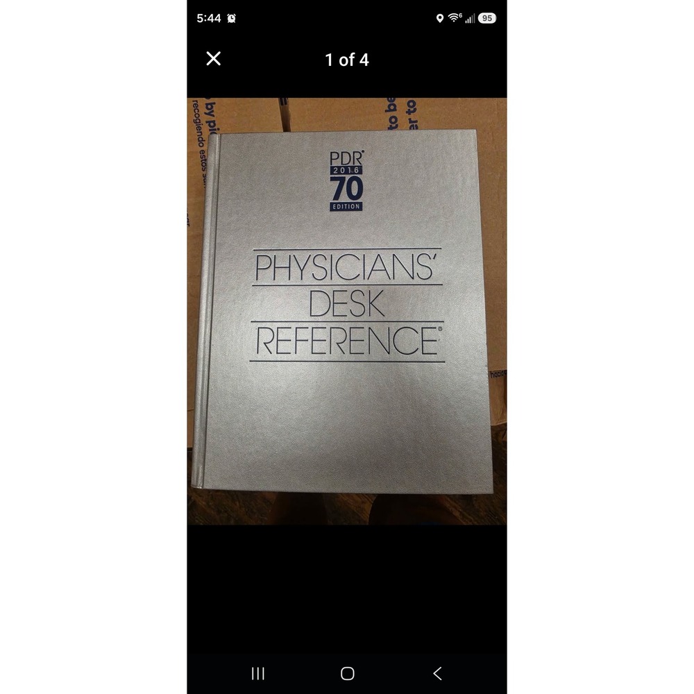 Physicians Desk Reference 2016 70th Edition PDR Hardcover ISBN 9781563638343